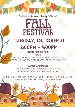 Fall Festival flyer